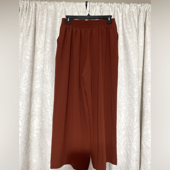 Nine West Rust Red Gauchos Size M - Picture 1 of 8